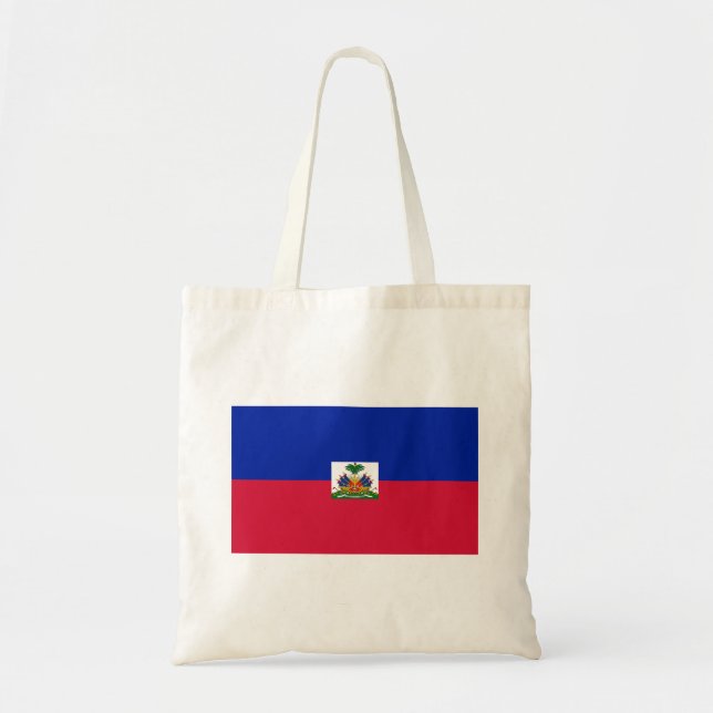 Tote Bag Drapeau Haïti (Devant)
