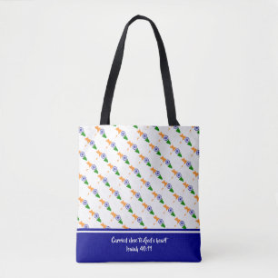 Tote Bag DRAPEAU INDIEN Patriotique Écriture personnalisabl
