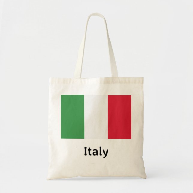 Tote Bag Drapeau Italie (Devant)