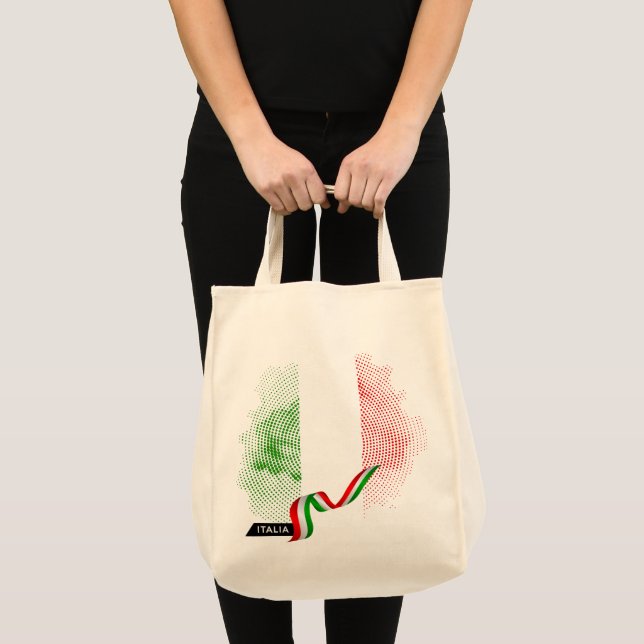 Tote Bag Drapeau italien (Devant (produit))