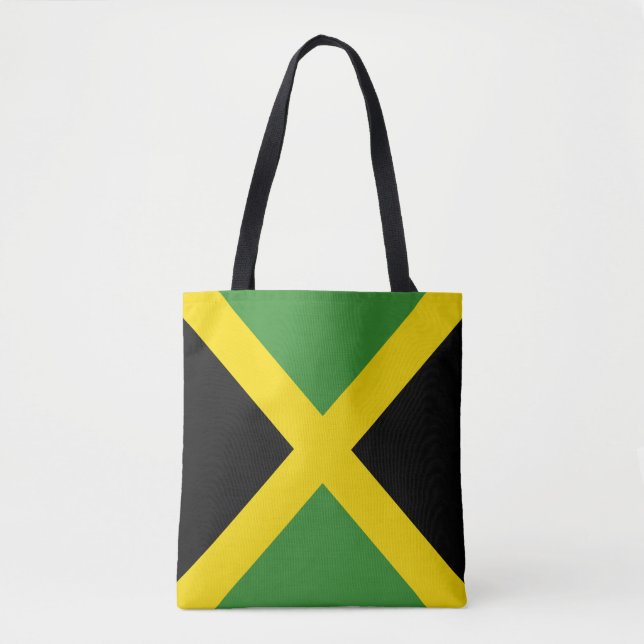 Tote Bag Drapeau jamaïcain (Devant)