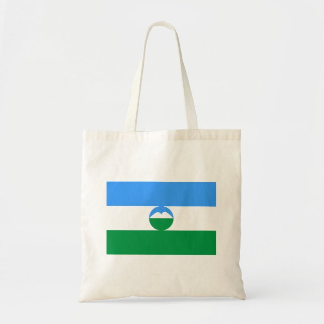 Tote Bag Drapeau Kabardino Balkaria (Devant)