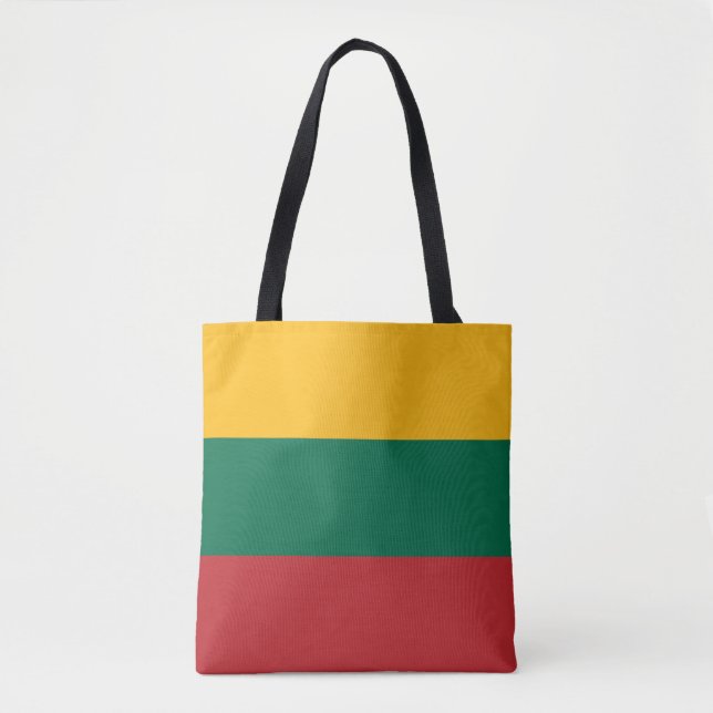 Tote Bag Drapeau Lituanie (Devant)