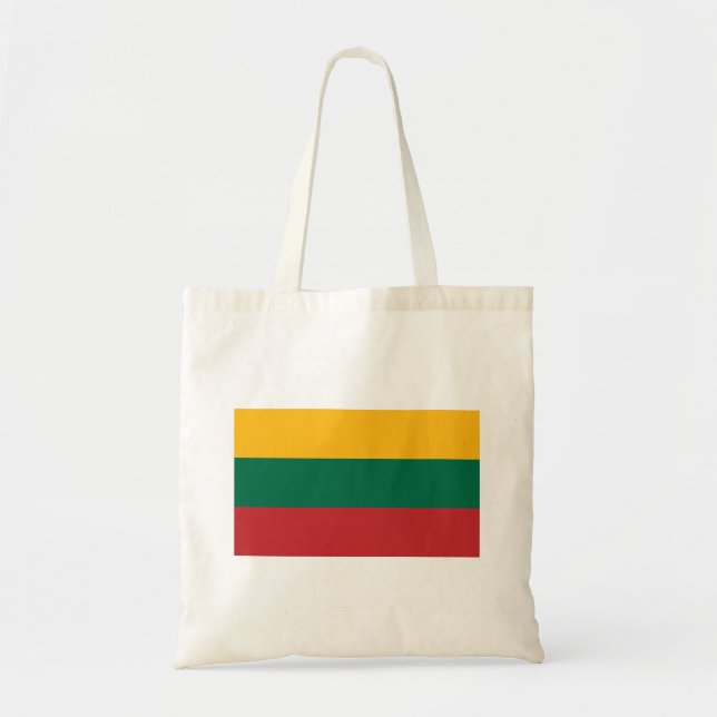 Tote Bag Drapeau Lituanie (Devant)