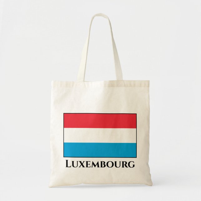 Tote Bag Drapeau Luxembourg (Devant)