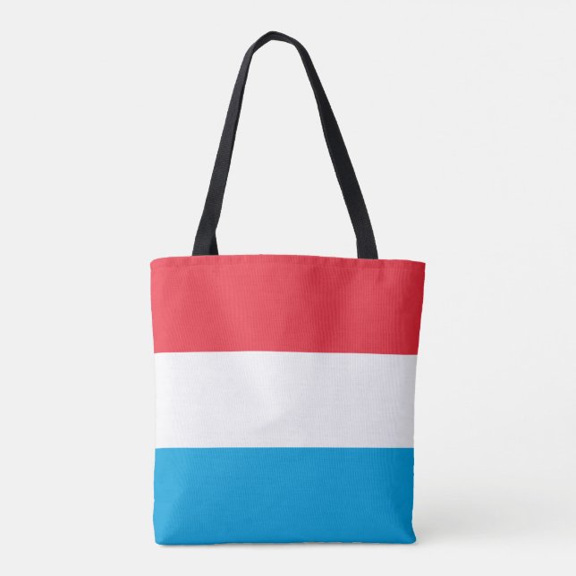 Tote Bag Drapeau Luxembourg (Dos)