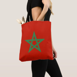 Tote Bag drapeau marocain
