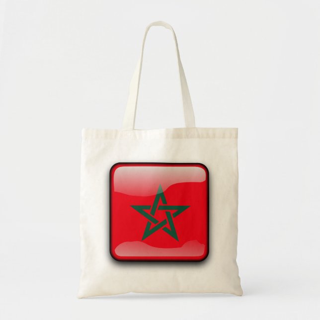 Tote Bag Drapeau marocain Fourre-tout (Devant)