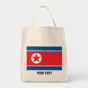 Tote Bag Drapeau nord-coréen