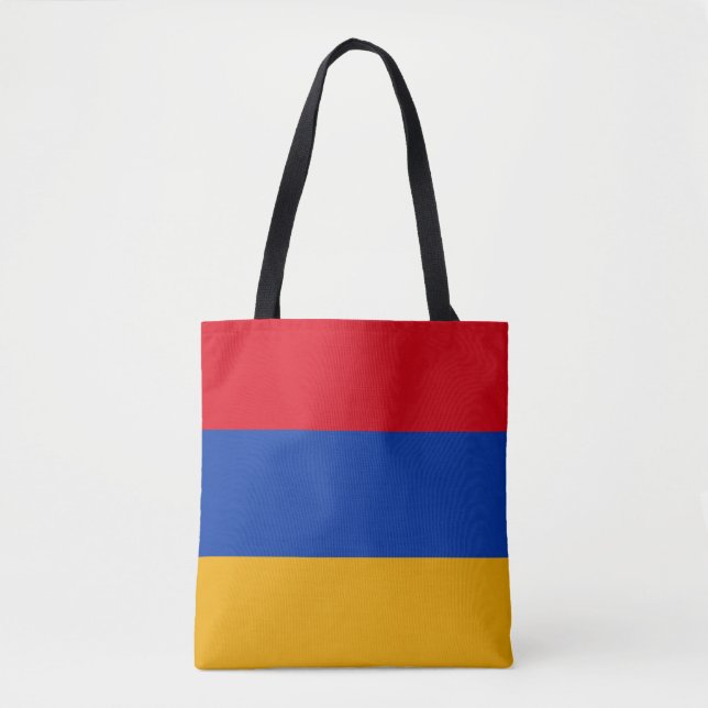 Tote Bag Drapeau patriotique arménien (Devant)