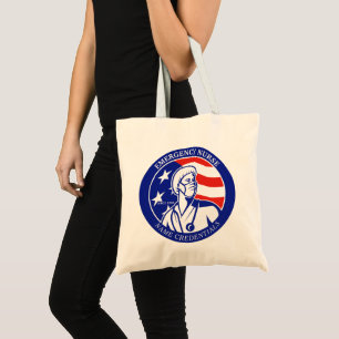 Tote Bag Drapeau personnalisé des États-Unis patriotique In