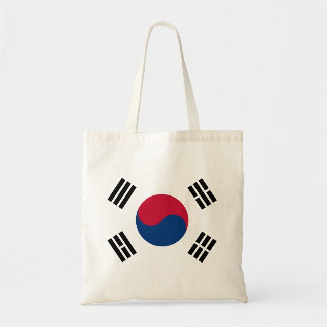 Tote Bag Drapeau sud-coréen (Devant)