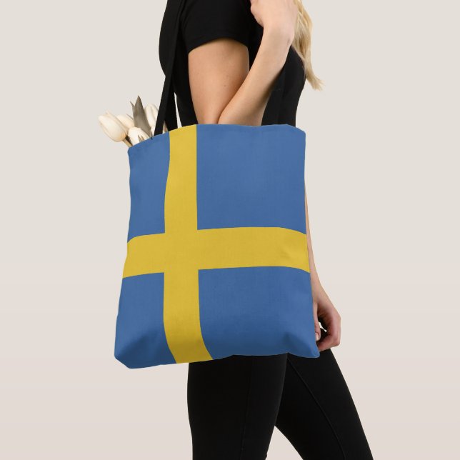 Tote Bag Drapeau suédois (De près)