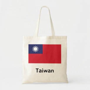 Tote Bag Drapeau Taïwan