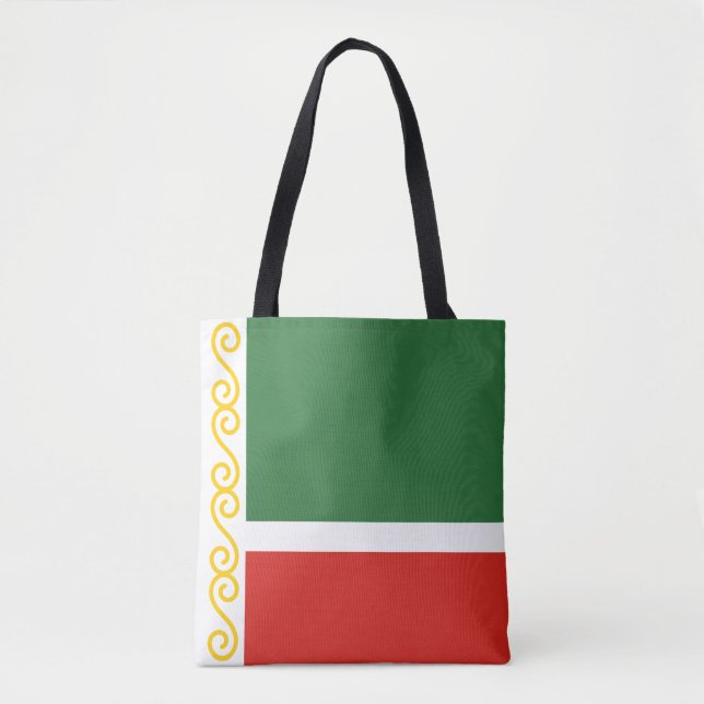 Tote Bag Drapeau tchétchène (Devant)