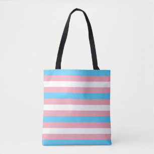 Tote Bag Drapeau Transgenre