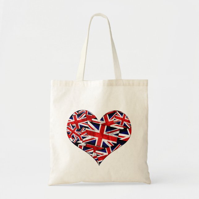 Tote Bag Drapeau Union Jack British England UK (Devant)