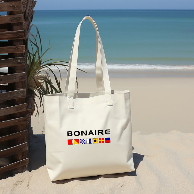 Tote Bag Drapeaux marins Bonaire (Créateur téléchargé)