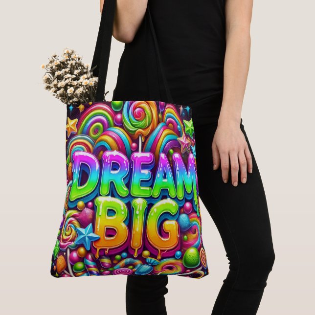 Tote Bag Dream Big (De près)