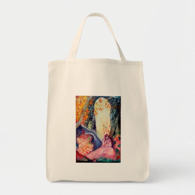 Tote Bag DREAM D'OR / Méditation Yoga Jardin Zen (Devant)
