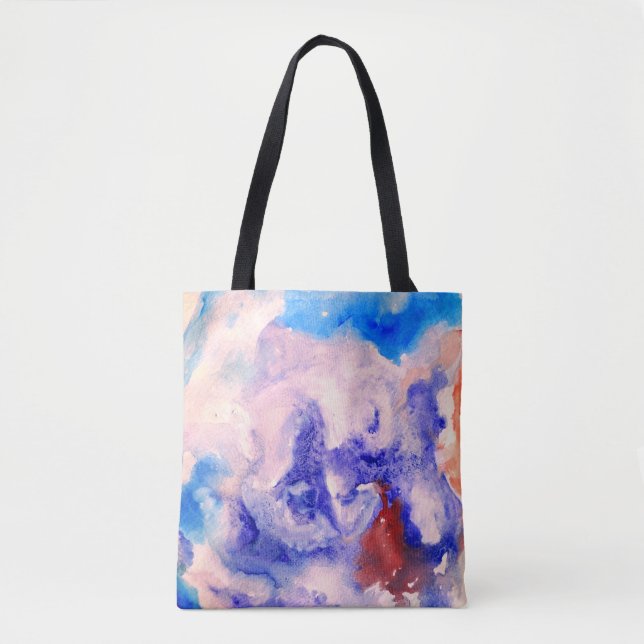 Tote Bag Dream Watercolor Art (Devant)