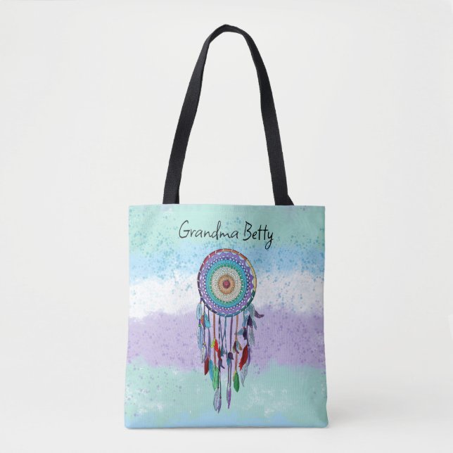 Tote Bag Dreamcatcher personnalisé (Devant)