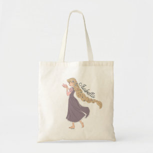 Tote Bag Dreamy Rapunzel en fleurs