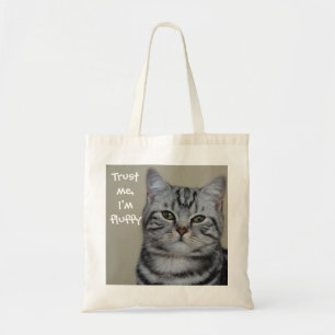 Tote Bag Drôle chapeau Faites-moi confiance Je suis Fluffy