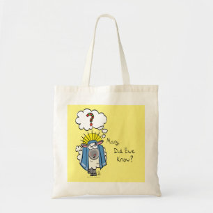 Tote Bag Drôle Christian Noël mignon Mouton Dessin