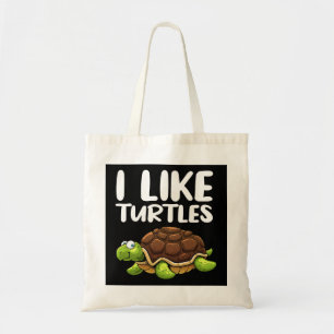 Tote Bag Drôle Conception de tortue pour hommes femmes Tort