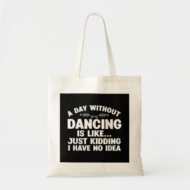 Tote Bag Drôle Dance Art Pour Ado Fille Enfants Danseuse Da (Devant)