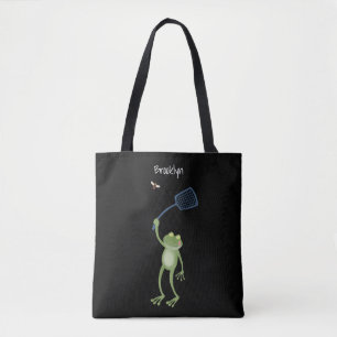 Tote Bag Drôle dessin animé de la mouche à bec de grenouill