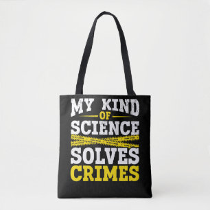 Tote Bag Drôle détective criminalistique