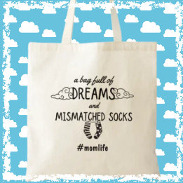 Tote Bag Drôle Dreams Busy Momlife Mère's Day Cadeau