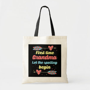 Tote Bag Drôle Grandma Cadeaux La Première Fois Grand-Mè
