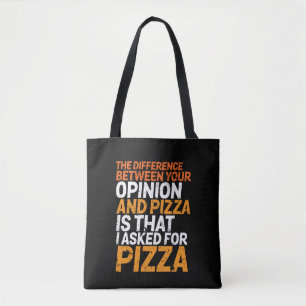 Tote Bag Drôle Humour de sarcasme que j'ai demandé pour P
