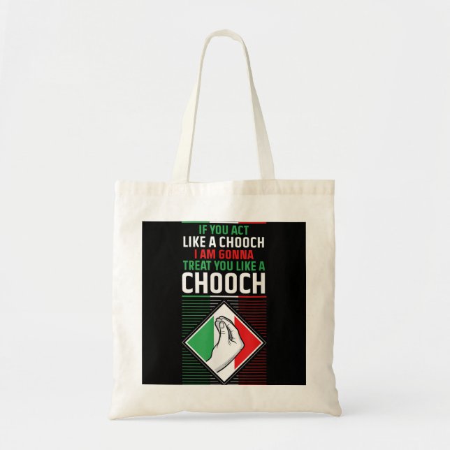 Tote Bag Drôle Humour italien Citation Slang Fun Italie Say (Devant)