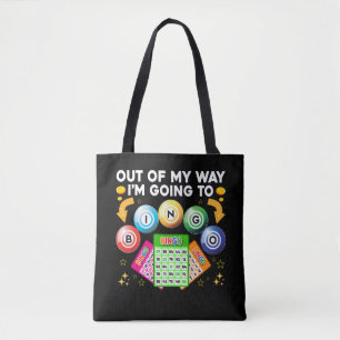 Tote Bag Drôle Joueur de Bingo