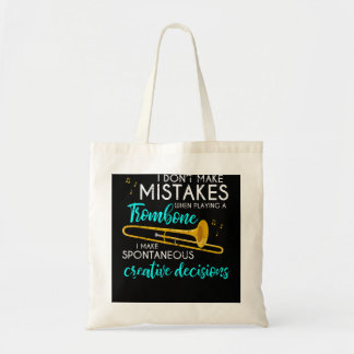 Tote Bag Drôle Musicien Trombone Player Cadeau Trombone