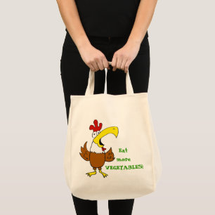 Tote Bag Drôle poulet