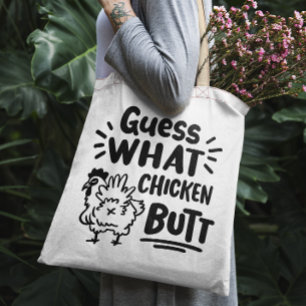 Tote Bag Drôle poulet