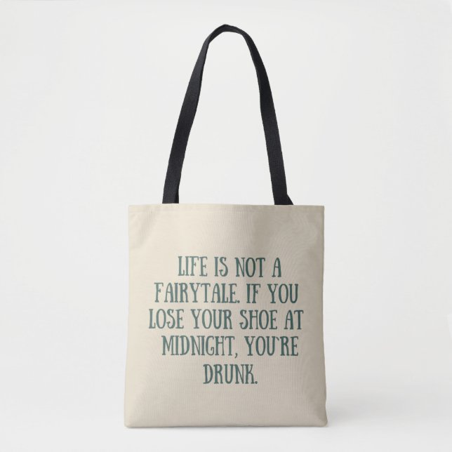 Tote Bag Drôle sarcastique dit citations célèbres (Devant)