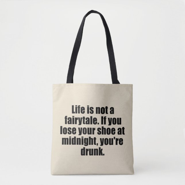 Tote Bag Drôle sarcastique dit des citations célèbres sarca (Devant)
