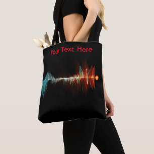 Tote Bag Dualité de la vague de particules
