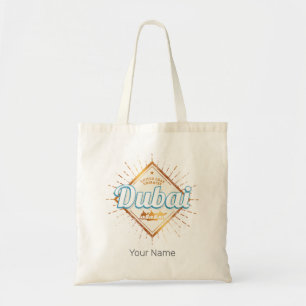 Tote Bag Dubaï Émirats arabes unis Souvenir vintage des Émi