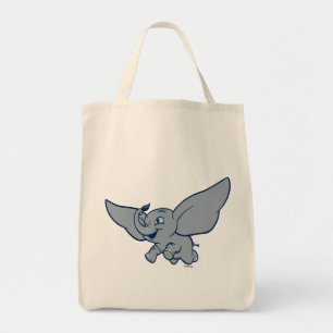 Tote Bag Dumbo  Dessin en duvet avec plumes