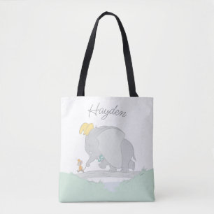 Tote Bag Dumbo et Timothy Q. Aquarelle