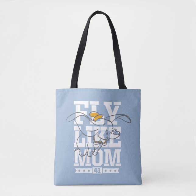 Tote Bag Dumbo| Vivre comme maman (Devant)