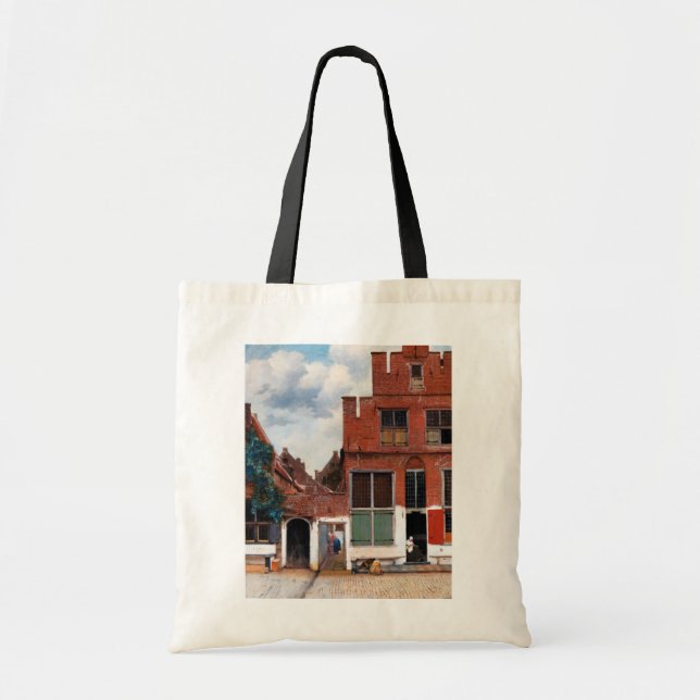 Tote Bag Dutch Alley, Johannes Vermeer (Devant)