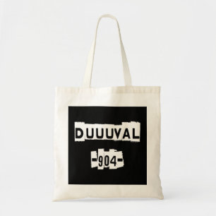Tote Bag DUUUVAL 904 Jacksonville Floride Peferct Jax Pullo